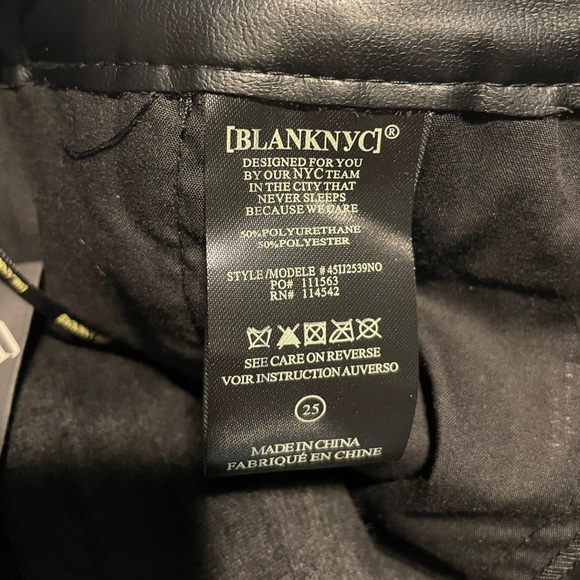BLANKNYC Faux Leather Pants - Picture 5 of 8